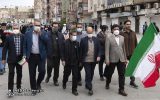 تجدید بیعت مدیران و کارکنان مناطق نفتخیز جنوب با آرمان‌های مقدس انقلاب ‏اسلامی